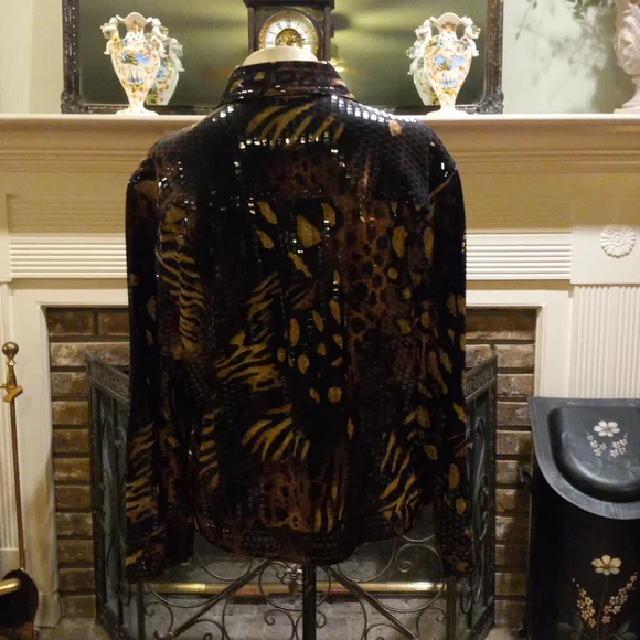 Ruby Rd Animal Print Jacket - Picture 5 of 12